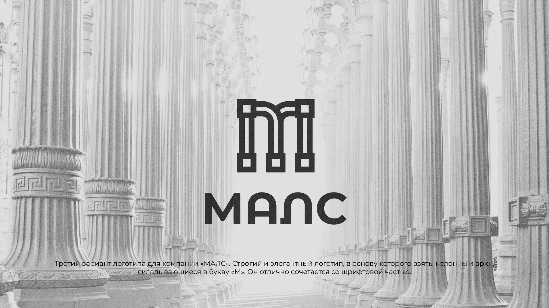 Разработка логотипа компании «МАЛС» в Шарье