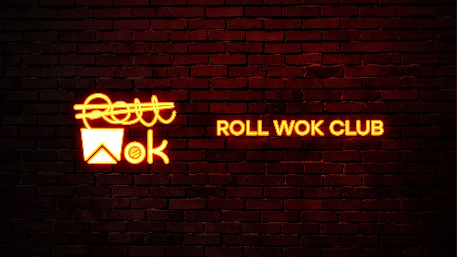 Разработка интерьерной вывески суши-бара «Roll Wok Club» в Шарье