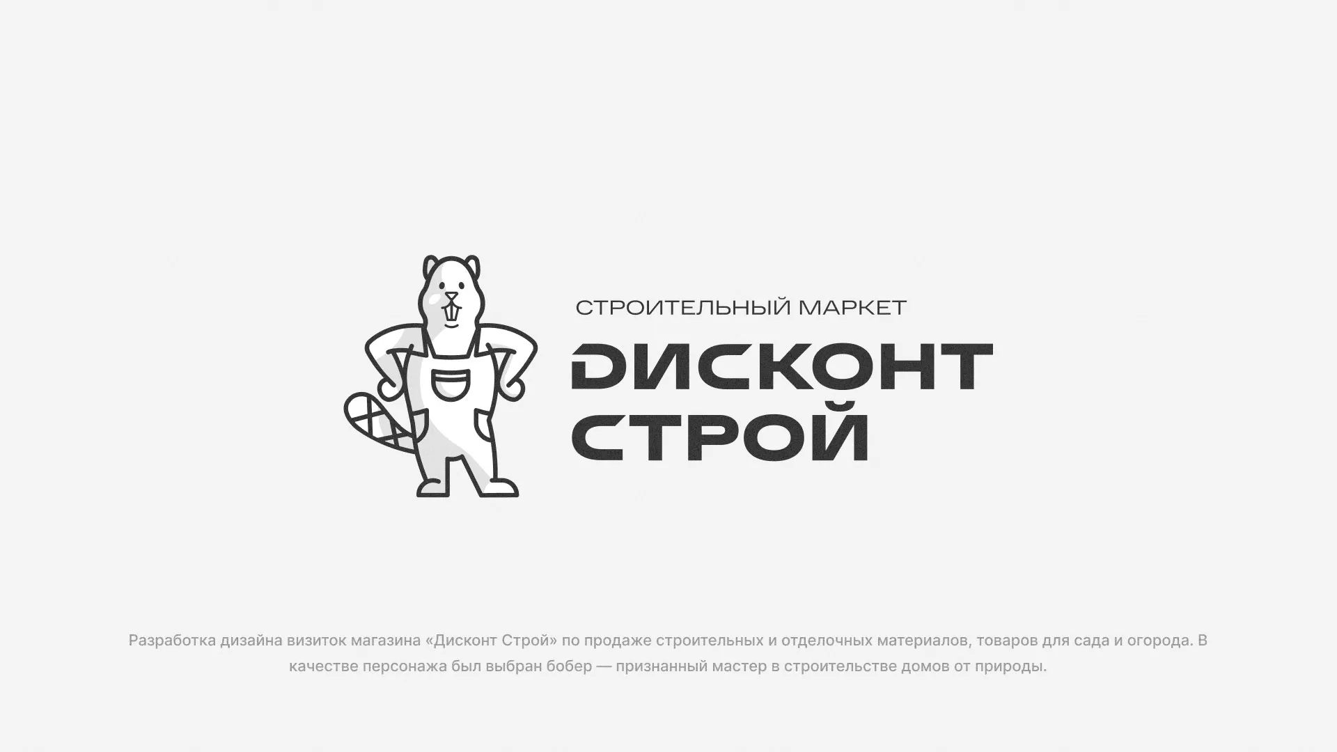 Разработка дизайна визиток магазина «Дисконт Строй» в Шарье